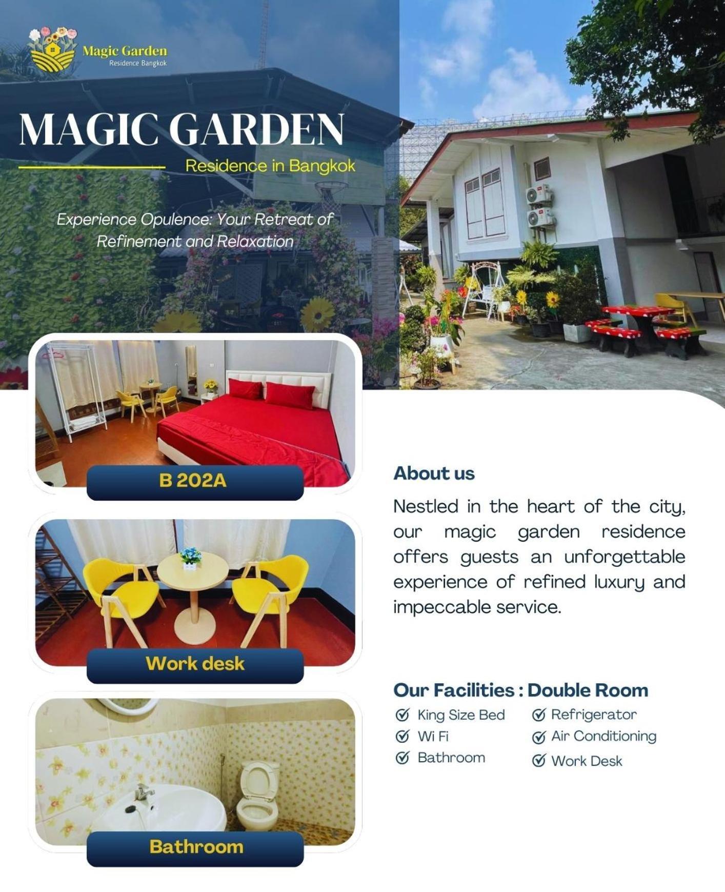 Magic Garden Residence Банкок Екстериор снимка