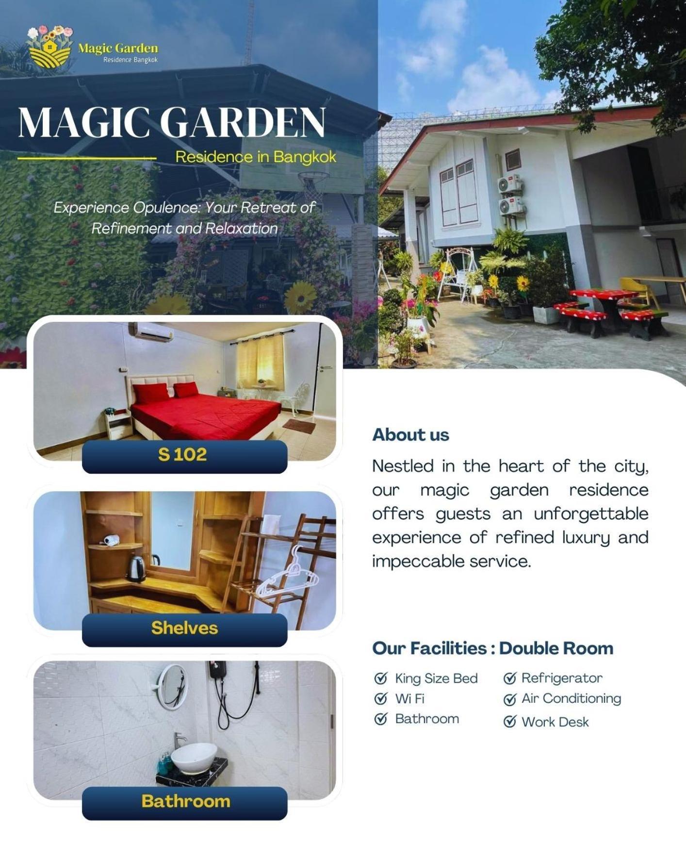 Magic Garden Residence Банкок Екстериор снимка