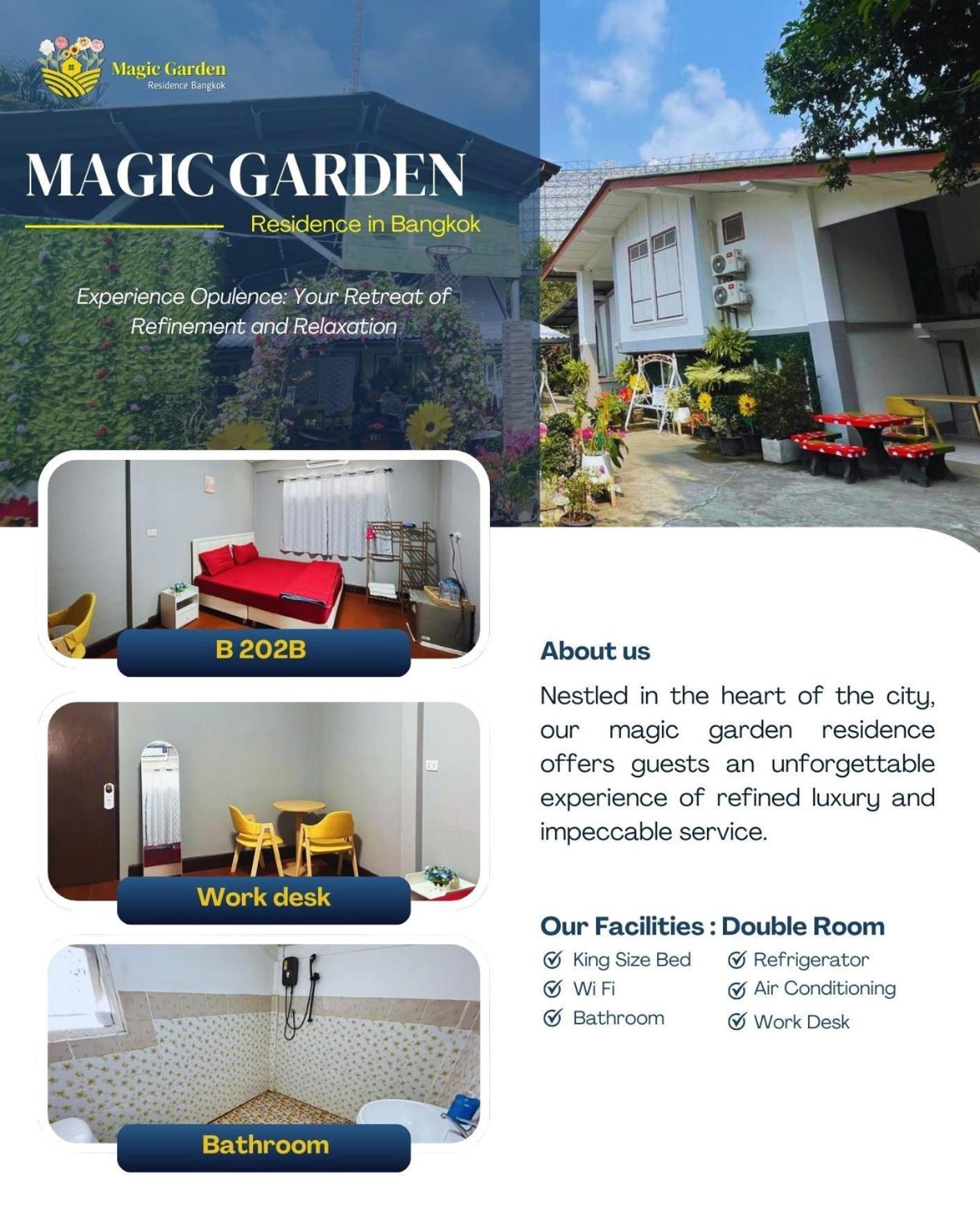 Magic Garden Residence Банкок Екстериор снимка