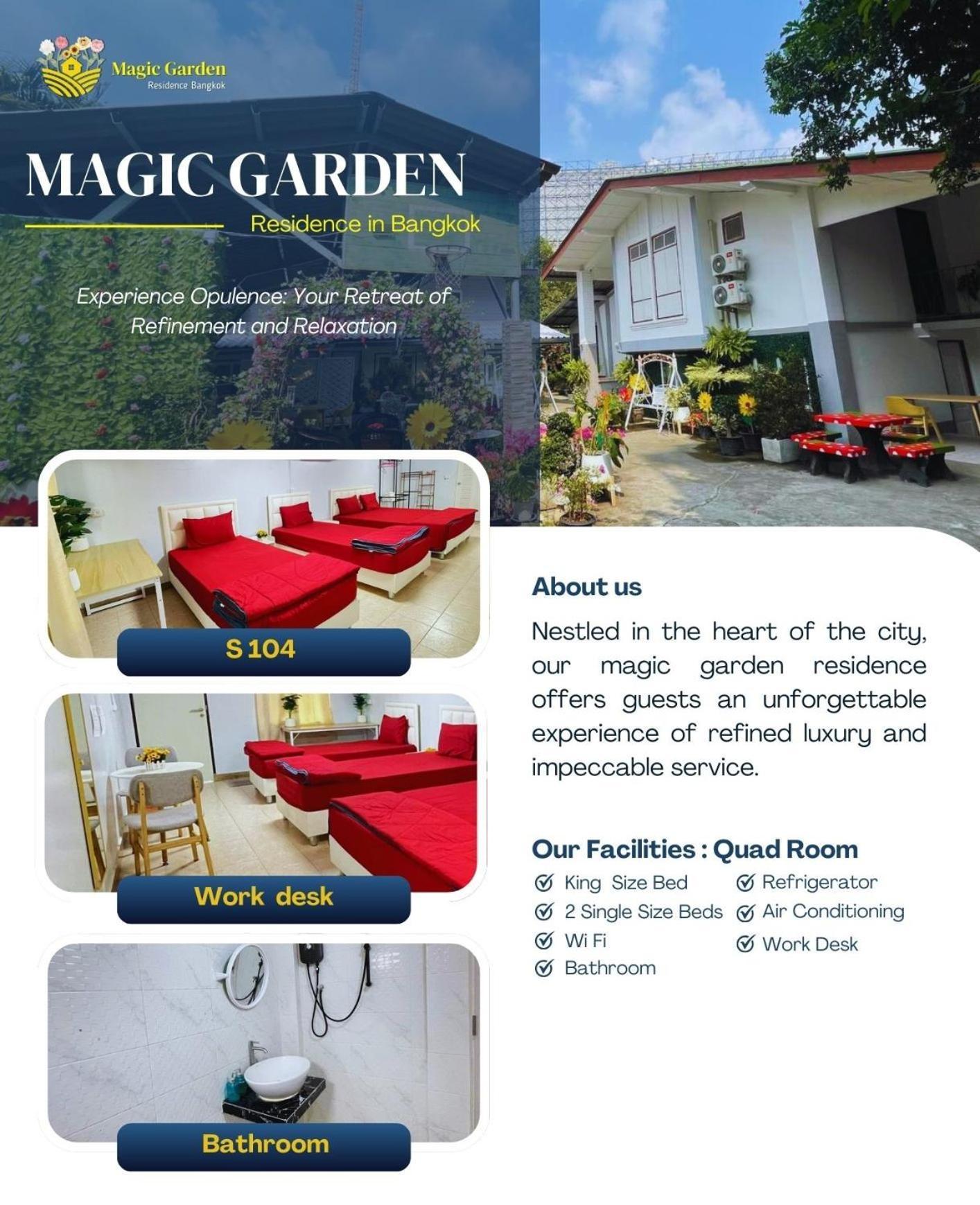 Magic Garden Residence Банкок Екстериор снимка