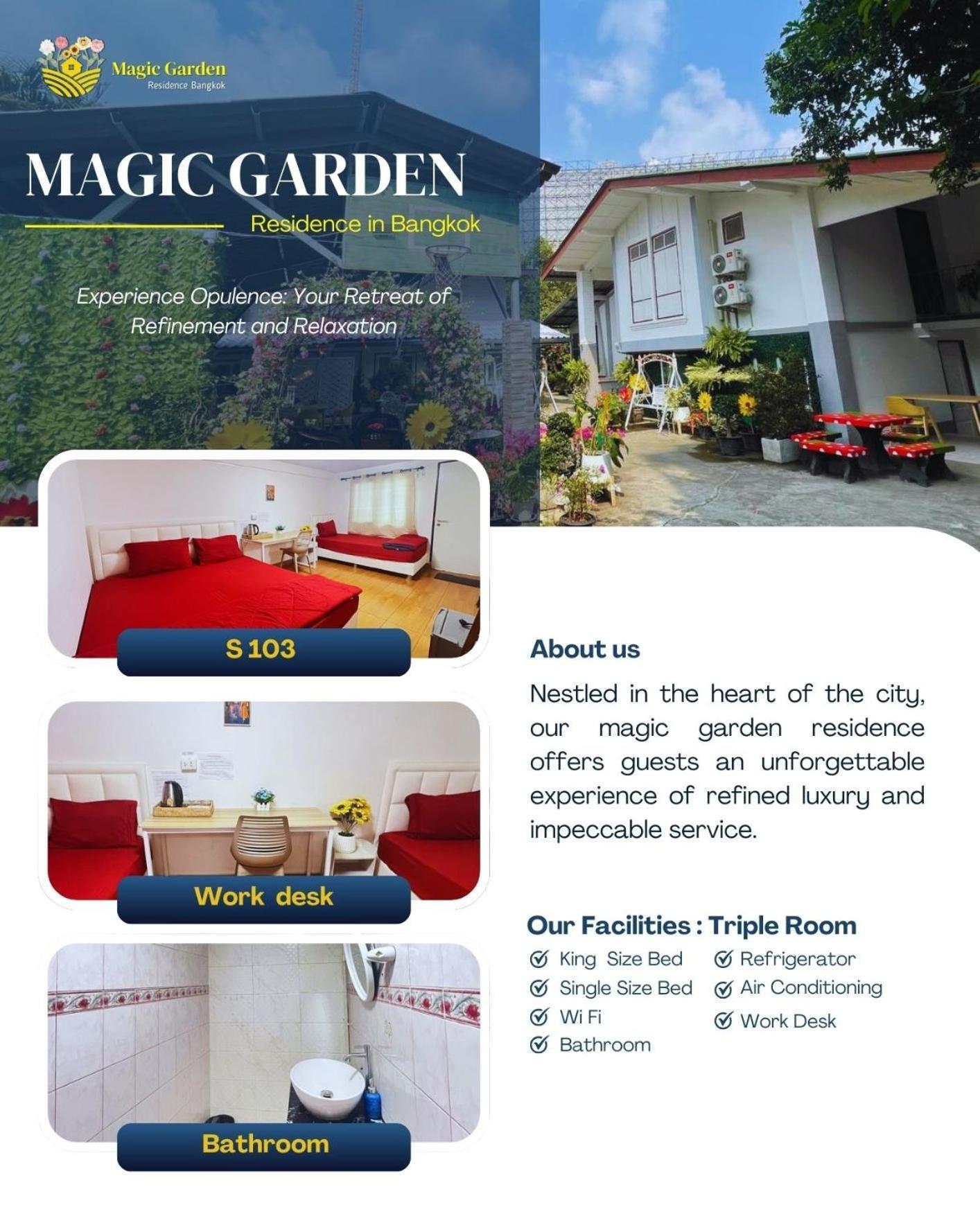 Magic Garden Residence Банкок Екстериор снимка